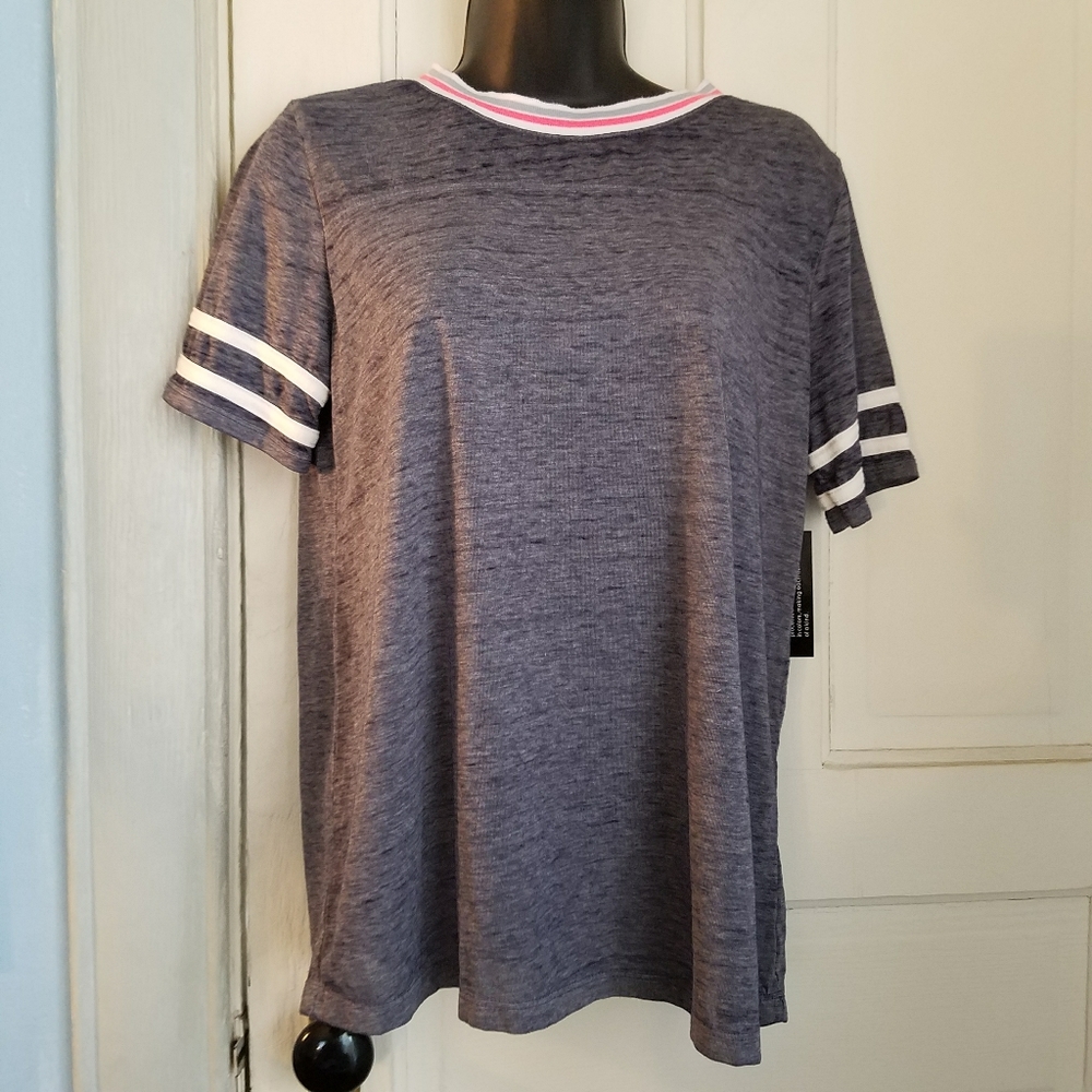 JUST BE Burnout Tee Short Sleeve